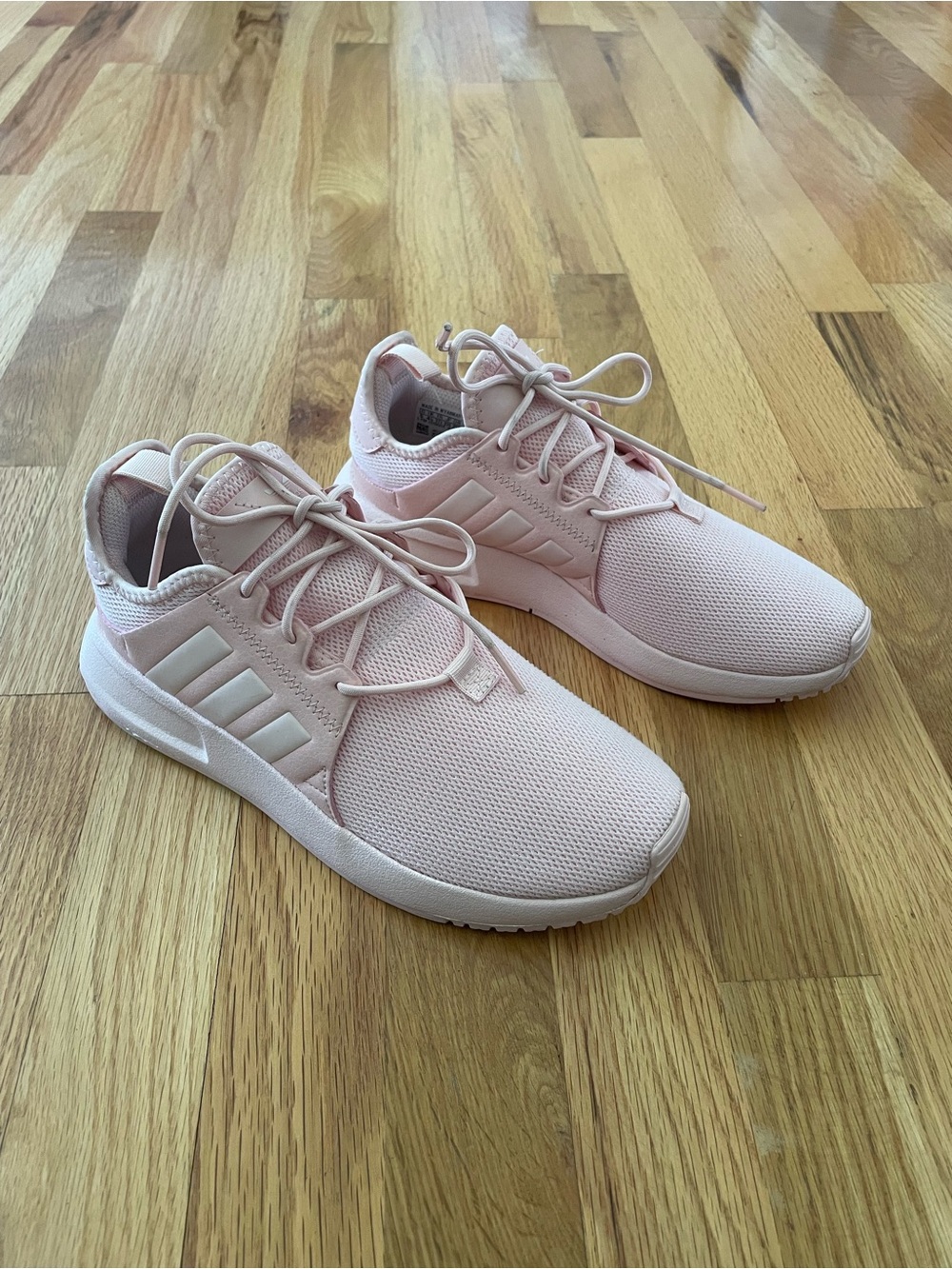 adidas Women's Light Pink Mesh Running Shoes